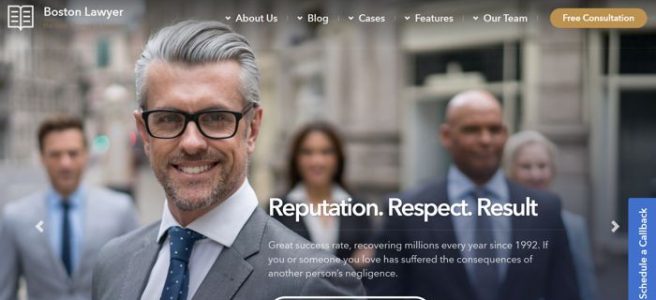 lawyer wordpress theme